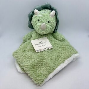 DreamGro DINOSAUR Buddy Blankie Plush Green Security Blanket Lovey Baby Toy 2025